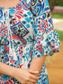 Printed Fit & Flared Midi Ethnic Dresses